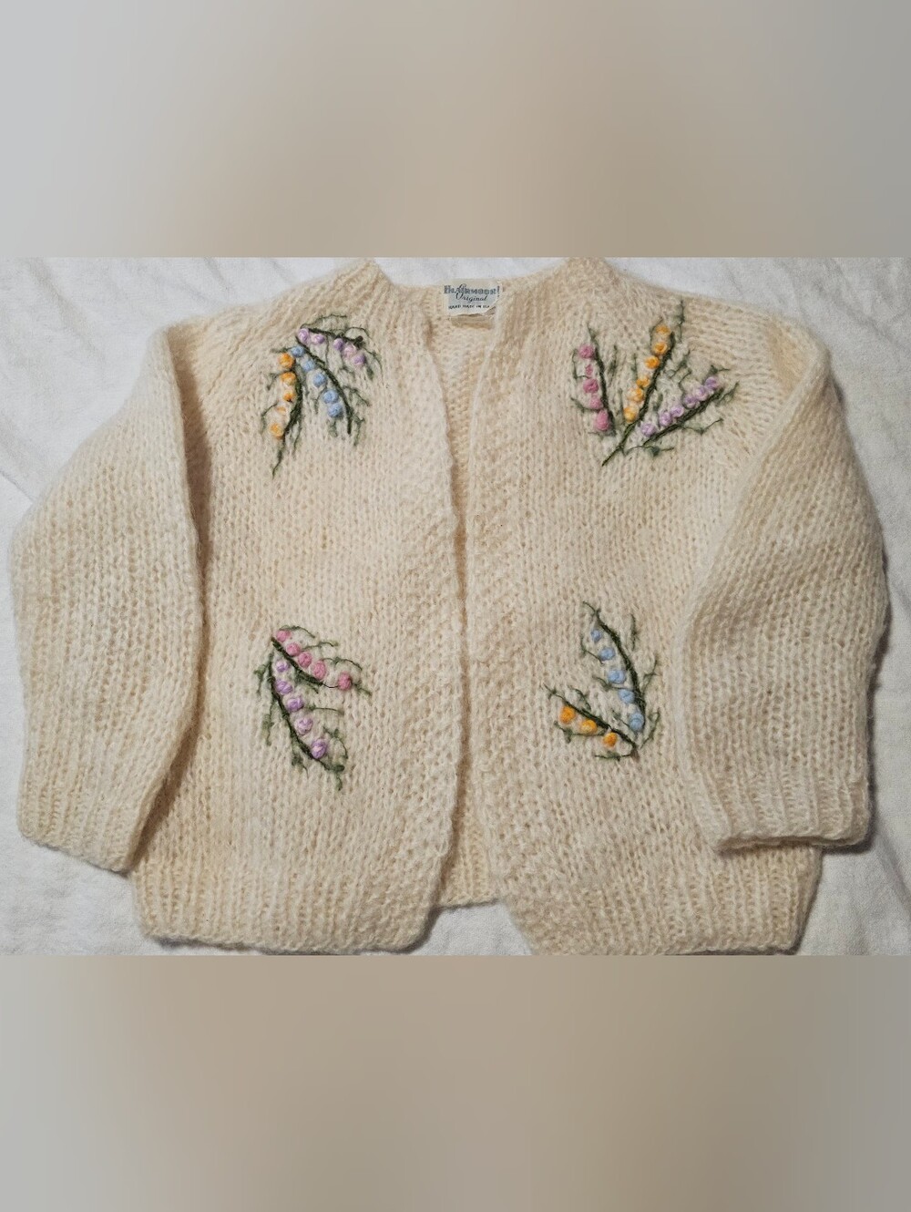 Made In Italy Vintage Wool Cardigan